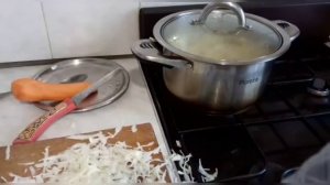 Варим пшеничную кашу с овощами