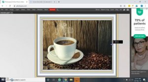 Placing image inside a frame in Photopea | Tutorial by Sajid Holy