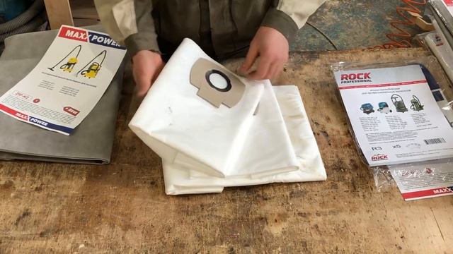 Мешки для пылесоса Makita VC2512L и Karcher WD 3 смотреть онлайн