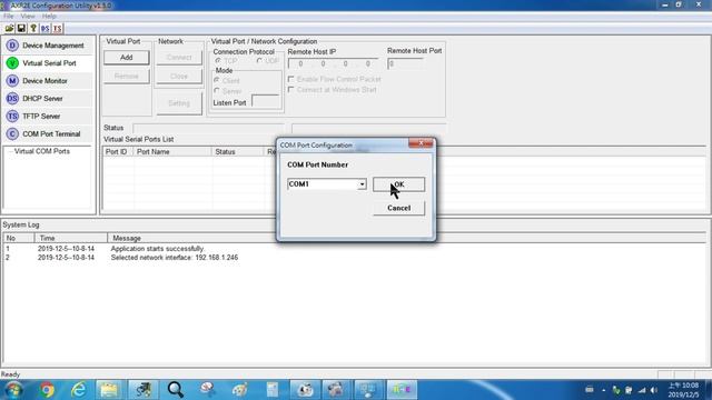 【SC&T】Serial to TCP/IP converter RS007 - How to set up Virtual COM Port
