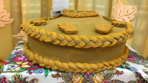 "Пирог с яблоками" сюрприз для детей на утренник.Осенняя Ярмарка.Поделка в детский сад своими руками