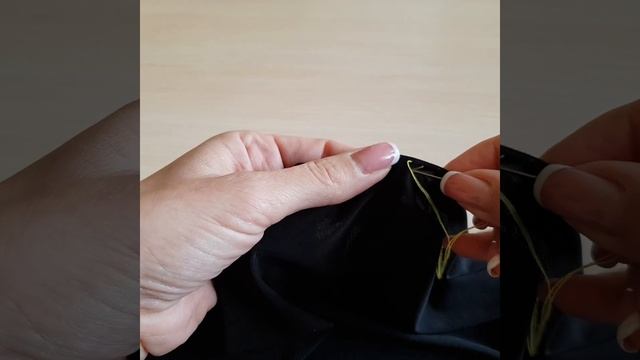 Тянущийся эластичный шов. Как шить трикотаж руками