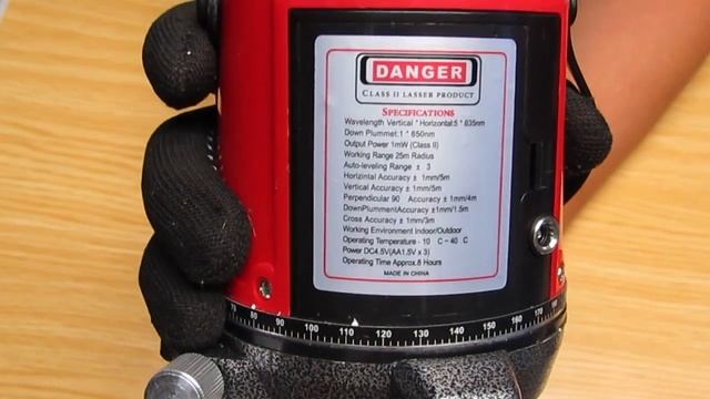 Самовыравнивающийся лазерный уровень Lairui, 5 линий, 6 точек. смотреть онлайн