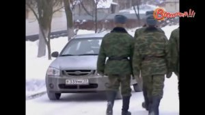Солдаты рядовой Цлав проник в чипок!!!