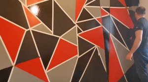 Интересная покраска стен