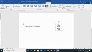 How to Insert Logo in Word Document: Inserting a logo in Microsoft Word documents