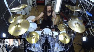 Through the Fire and Flames Drum Cover with GEE ANZALONE of DRAGONFORCE