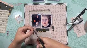 Scrapbooking For Beginners Lovely Halloween Ballerina Layout Process with Lots of Layers