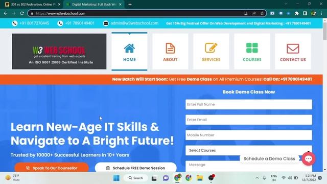 301 vs 302 Redirection in SEO | A Guide For Beginners | Latest SEO Course смотреть онлайн