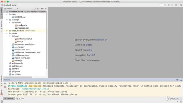Node.Js: REST APIs Development with Loopback : Getting Setup