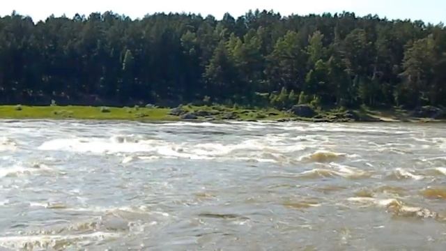 Казачинский порог. По волнам родного Енисея. Привет из Сибири. Байки от Рыжей. Природа Сибири.