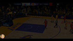 Стрим игры "NBA Live".