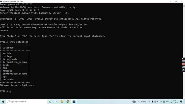 MySql- Creating Database in MySql #mysql #mysqldatabase #dbms #dbmstutorials
