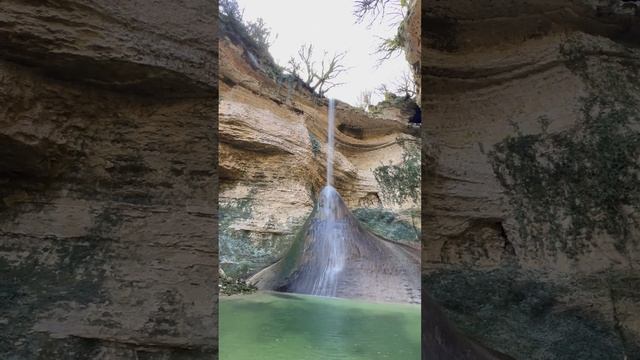 Водопад Шакуран в декабре