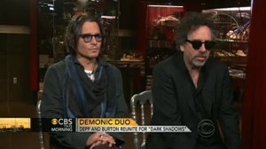 CBS Johnny Depp Tim Burton