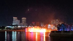 Открытие светомузыкального фонтана в Челябинске 30 августа 2024