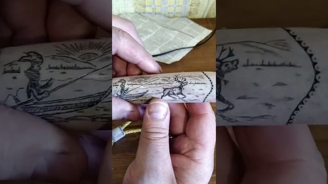 Скандинавский нож. Художественное оформление. смотреть онлайн