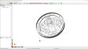 3D гравировка графита лазерным станком Мастеркласс гравировка барельефа Архангела Михаила в EzCad2