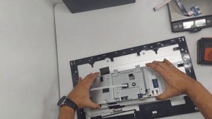 Opening Dell P2419H Monitor for parts replacement and / or repair
