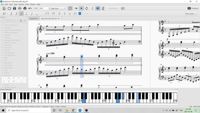 peter buka My Heart Will Go On Transcription смотреть онлайн