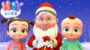 Não esqueça, Papai Noel  Desenho do Papai Noel  HeyKids - Musica Infantil