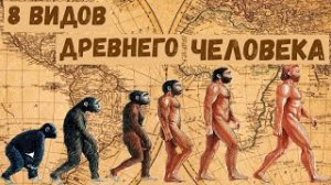Восемь видов Древнего человека.