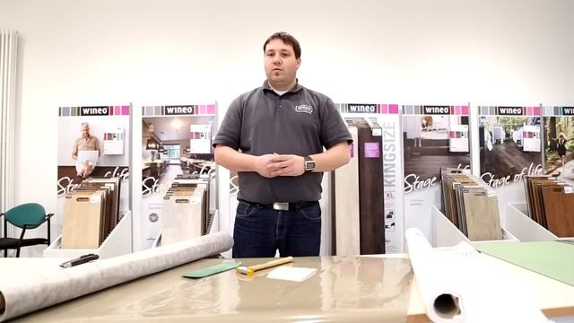wineo Unterlagsmaterial Laminat und Vinylboden  Trittschalldämmung Fußboden