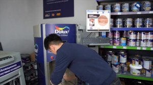 Компьютерная колеровка Dulux.
