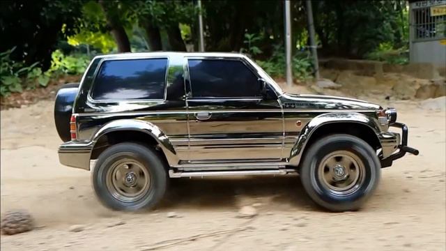 Tamiya CC01 Pajero Metaltop Wide Black Metallic Edition Chassis Kit EP #47375(RC카) смотреть онлайн