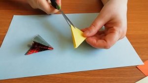 Простое модульное оригами «Дружные рыбки»