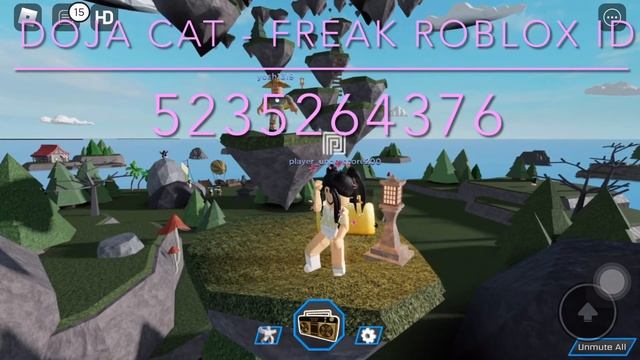 Doja cat freak Roblox ID code смотреть онлайн
