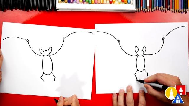 How To Draw A Cool Bat Silhouette смотреть онлайн
