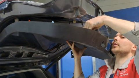 Как разобрать крышку багажника chery tiggo 7 pro #chery #cherytiggo