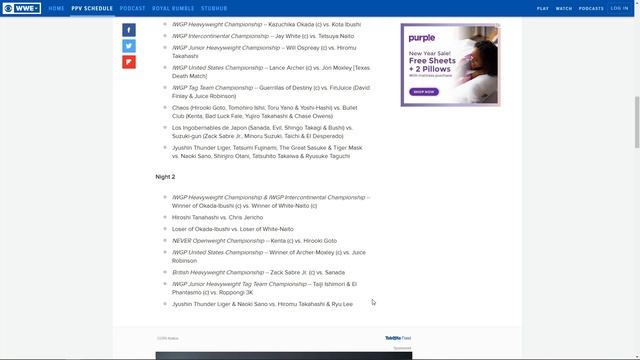 My Wrestle Kingdom 14 Predictions by Conquering History Games смотреть онлайн