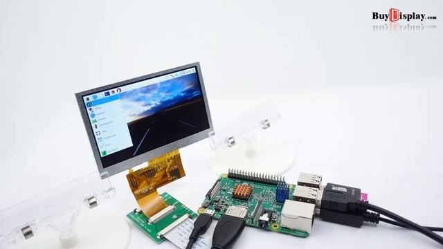 How to Connect 4.3 inch TFT LCD Display w/Capacitive/Resistive Touch to Driver Board/Raspberry Pi смотреть онлайн