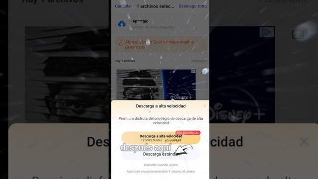 como descargar apps mediante link de terabox