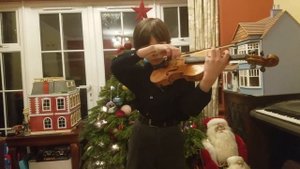 Чайковский Мелодия соч. 42 № 3 в работе, соло. Миша Андреев.Tchaikovsky Melodie op.42 Misha,8 violi