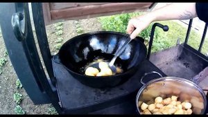 Этот рецепт понравится всем! Рёбра с картошкой в казане на костре.