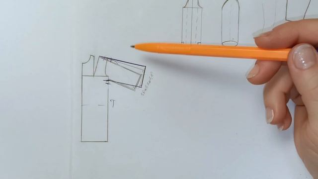 Цельнокроеный рукав. ч4.1 Моделирование, особенности, подсказки. смотреть онлайн