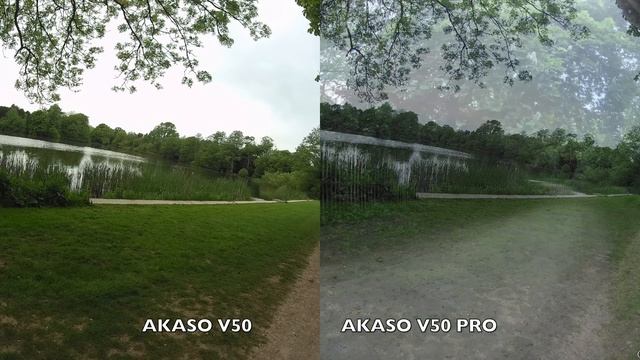 AKASO V50 vs AKASO V50 Pro 4K Action Camera Comparison  SAMPLES