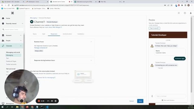 Zendesk Chatbot | Zendesk | How to integrate Zendesk chatbot in  website #video #new #trending