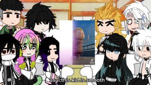 hashira's react to my fyp//tiktok//gacha//demon slayer//?