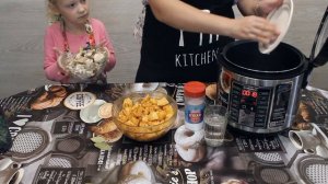 Вешенки с картошкой в мультиварке