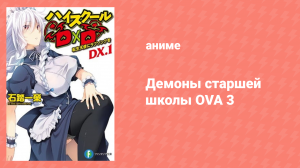 Старшая школа DxD New OVA «Я окружён грудями!» (аниме-сериал, 2012)