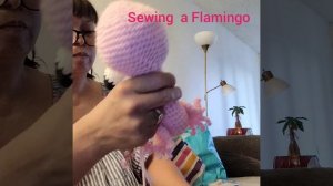 Sewing a Flamingo Amigurumi