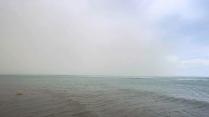 Репортаж из карантина. Пыльная буря на Капчагае. Старый Голубой залив. Лето 2021