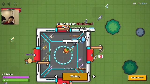 *INSANE* Throwables Only 4v4! | Zombs Royale.io | ft. LegendaryJun & Chezitss смотреть онлайн