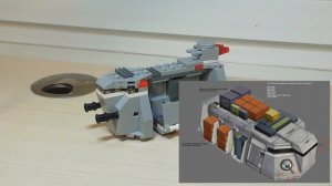 Обзор на набор Lego Star Wars 75078 Imperial Troop Transport