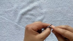 Самые простые следки на двух спицах