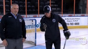 Блокирование бросков в хоккее (часть 2)